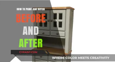 Transform Your Oak Hutch: Painting Tips for Stunning Before & After Results