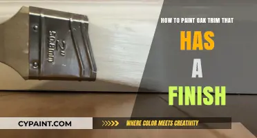 Transforming Finished Oak Trim: A Painting Guide