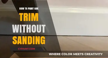 Effortless Oak Trim Painting: Skip Sanding with These Simple Tips