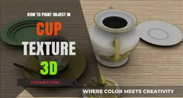 Mastering 3D Cup Texture Painting: Techniques for Realistic Object Art
