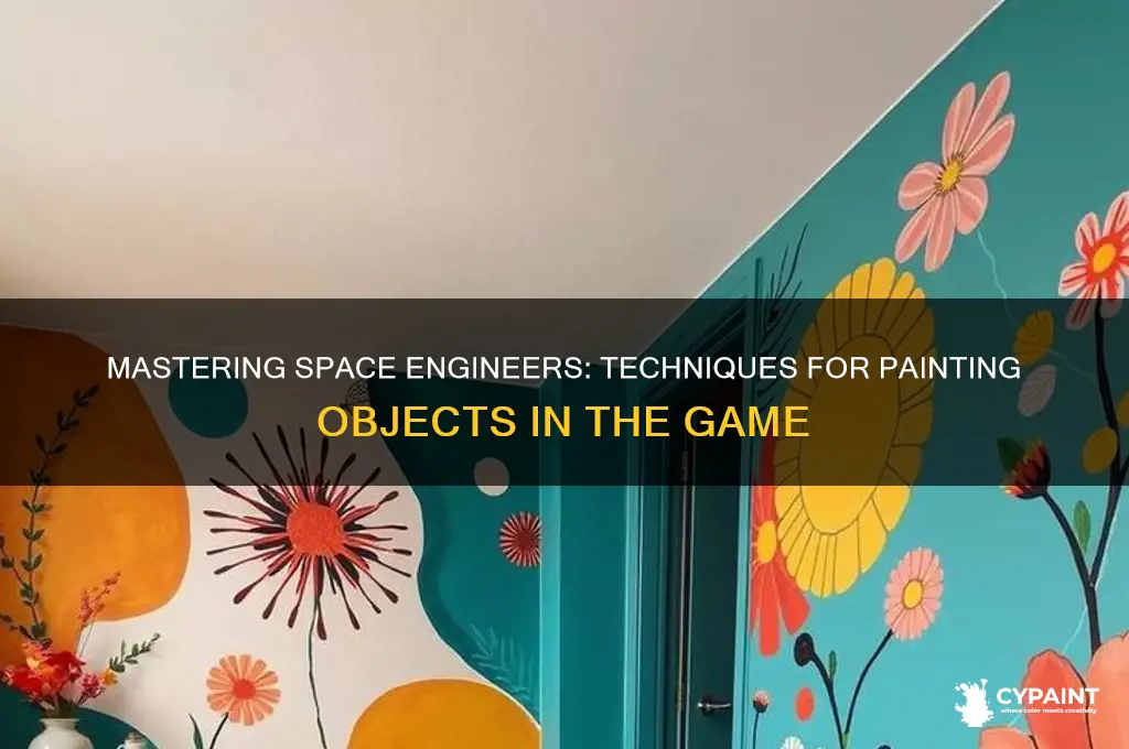 how to paint objects in space engineers