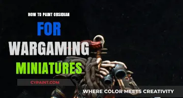 Mastering Obsidian Painting Techniques for Wargaming Miniatures: A Step-by-Step Guide