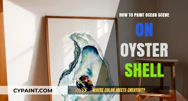 Creative Ocean Art: Painting Stunning Ocean Scenes on Oyster Shells