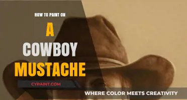 Master the Art: Painting a Perfect Cowboy Mustache Step-by-Step