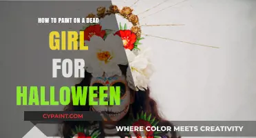 Spooky Halloween: Painting a Dead Girl
