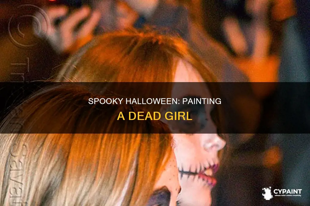 how to paint on a dead girl for halloween