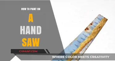Creative Saw Art: Step-by-Step Guide to Painting on a Hand Saw