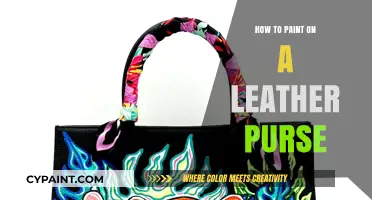 Creative Leather Crafting: Step-by-Step Guide to Painting Your Purse