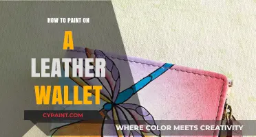 Creative Leather Wallet Painting: Tips and Techniques for Personalized Art