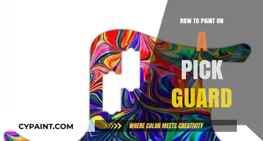Creative Guitar Customization: Painting Your Pick Guard Step-by-Step Guide