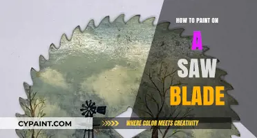 Creative Saw Blade Art: Master the Technique of Painting on Metal