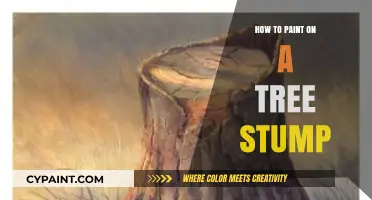Transform Tree Stumps: Creative Guide to Painting Unique Outdoor Art