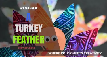 Creative Feather Art: Mastering the Technique of Painting on Turkey Feathers