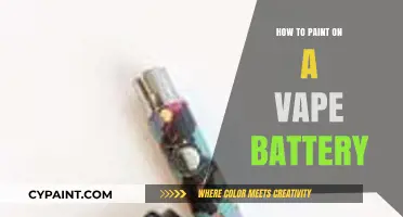 Creative Vaping: Customizing Your Vape Battery with Unique Paint Designs