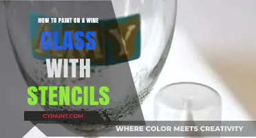 Stenciling Wine Glasses: A Creative Guide