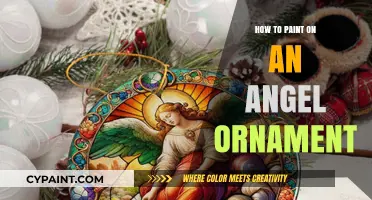 Create Celestial Beauty: A Guide to Painting Angel Ornaments