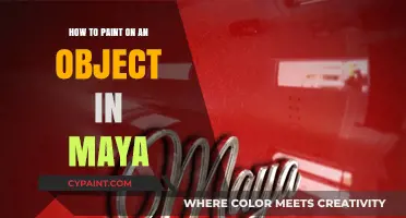 Mastering Maya: Techniques for Painting Directly on 3D Objects