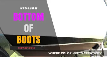Creative Boot Customization: Painting the Bottoms of Your Boots