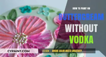 Master Buttercream Painting: Vodka-Free Techniques for Stunning Cake Art