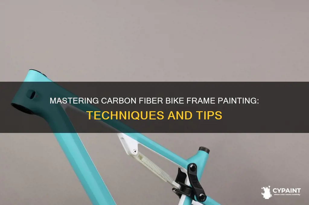 how to paint on carbon fiber bike frames