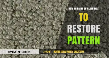 Reviving Cloth Mats: Painting to Restore Patterns