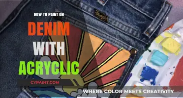 Master Acrylic Painting on Denim: Creative Tips and Techniques