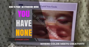 The Art of Eyebrow Painting: A Guide for the Browless