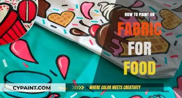 Creative Fabric Painting Techniques for Food-Themed Designs and Crafts