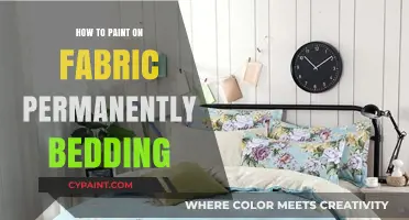 Permanent Fabric Painting: Tips for Long-Lasting Bedding Designs