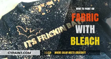 Creative Bleach Painting: Transforming Fabric with Unique Designs and Techniques