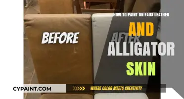 Faux Leather and Alligator Skin: Painting Techniques