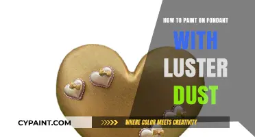 Master Fondant Art: Painting with Luster Dust Techniques & Tips