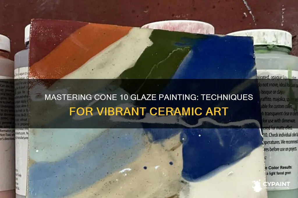 how to paint on glaze cone 10
