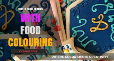 Mastering Edible Art: Painting on Icing with Food Coloring Techniques