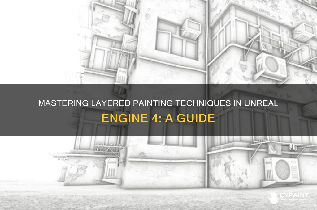 how to paint on layers in unrealengine 4