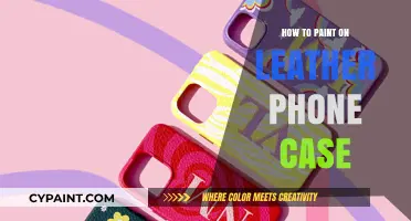 Creative DIY Guide: Painting Unique Designs on Leather Phone Cases