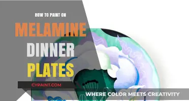 Creative Melamine Plate Painting: Easy Steps for Stunning DIY Dinnerware