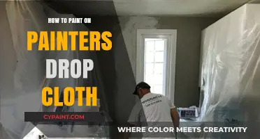 Creative Canvas: Painting Techniques for Transforming Painters Drop Cloths