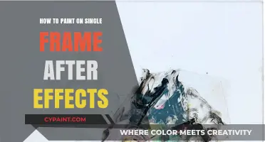 Mastering Single Frame Painting in After Effects: A Step-by-Step Guide