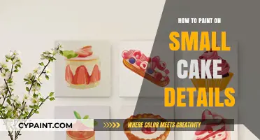 Mastering Mini Cake Art: Tips for Painting Tiny Details