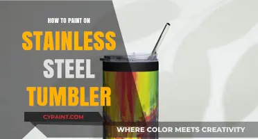 Mastering Tumbler Art: Painting on Stainless Steel Surfaces