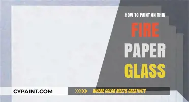 Mastering Delicate Art: Painting Techniques for Thin Fire Paper Glass