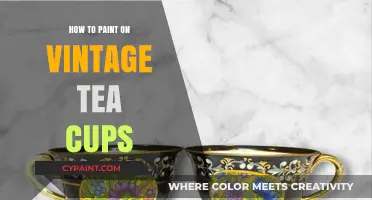 Revive Vintage Tea Cups: A Creative Guide to Hand Painting