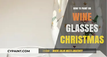 Festive Wine Glass Painting: Creative Christmas Designs for Holiday Cheer
