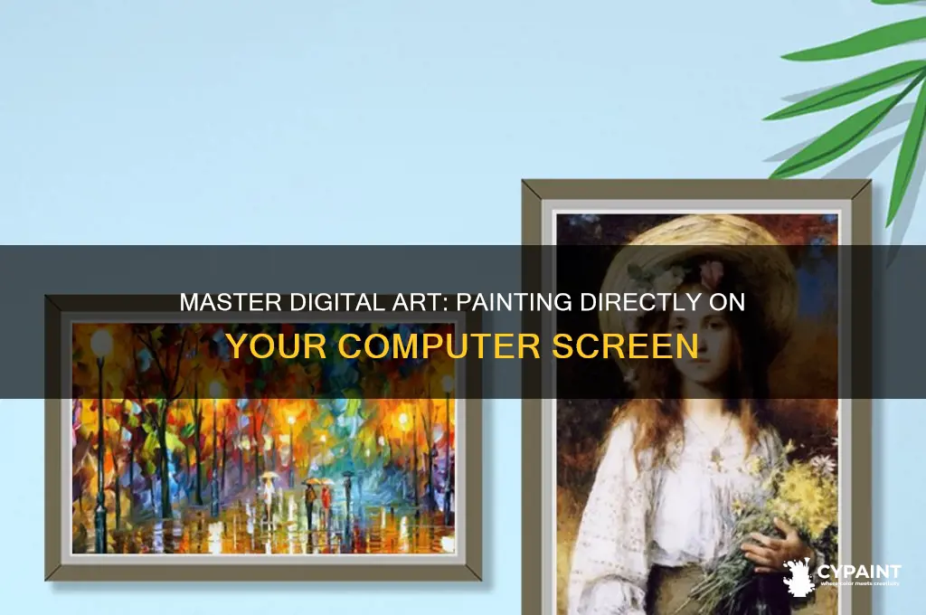how to paint on your computer screen