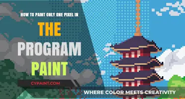 Mastering Precision: Painting a Single Pixel in Microsoft Paint