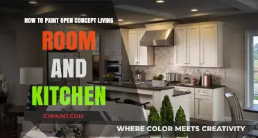 Paint Your Open-Concept Living Room and Kitchen Like a Pro
