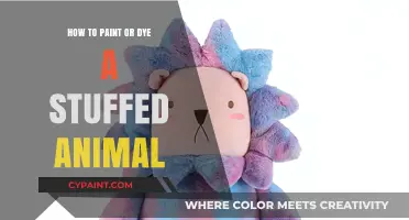 Creative Tips for Painting or Dyeing Your Stuffed Animal at Home