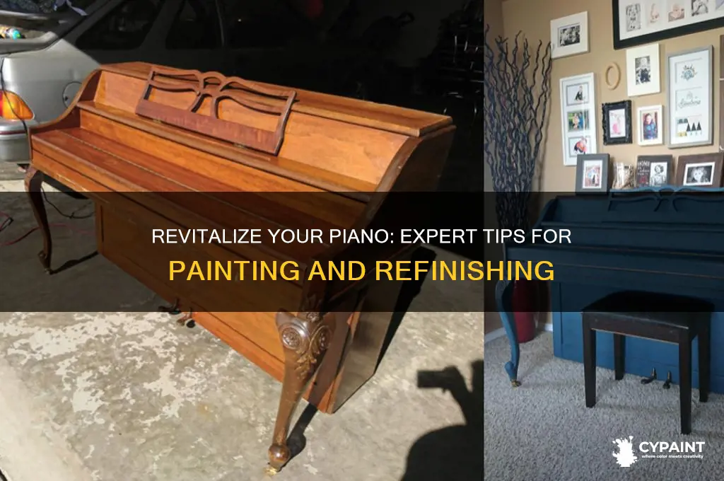 how to paint or refinish a piano