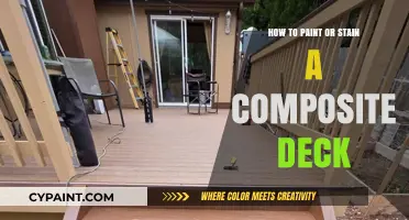 Revitalize Your Composite Deck: Painting and Staining Techniques for a Fresh Look